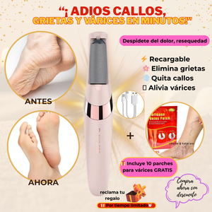 Kit Premium de Cuidado de Pies | Removedor + Parches Antivárices