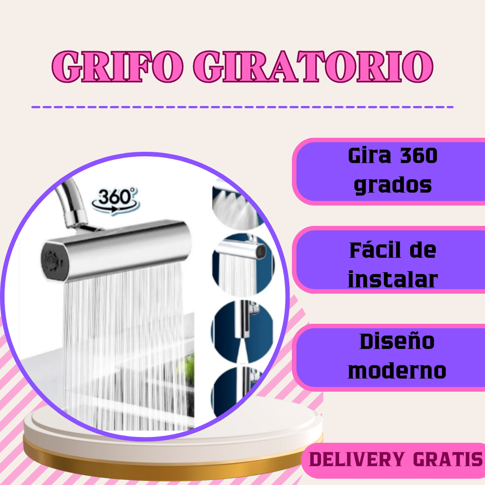 GRIFO AHORRADOR 4 EN 1