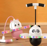 🎈"Diversión que salta con ellos! La pelota que convierte su energía en risas🐼💫"